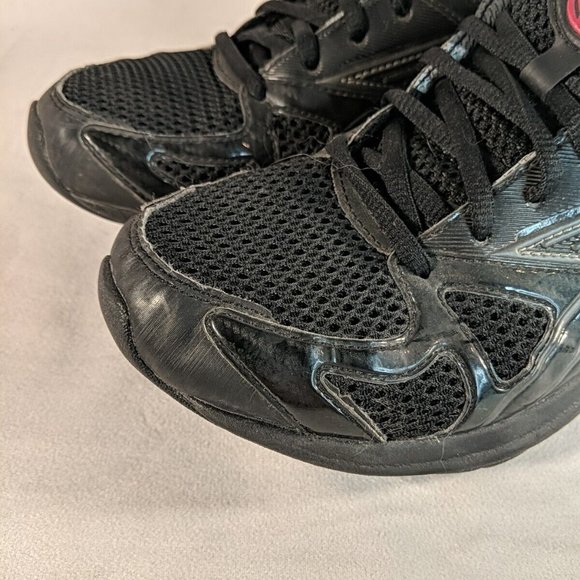 Reebok Breast Cancer DMX Max Black Pink Gym Sneakers Shoes Women's 7.5 V51317 - Picture 4 of 16